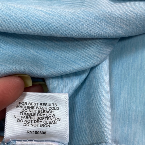 Peter Millar Sky Blue Polo Shirt - Picture 6 of 8